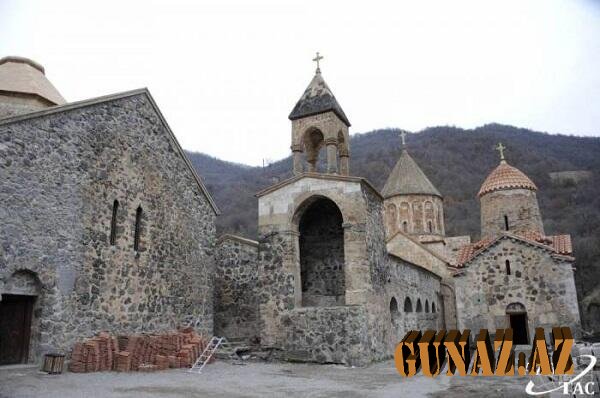 Erməniləri Xudavəngə buraxmadılar - Foto