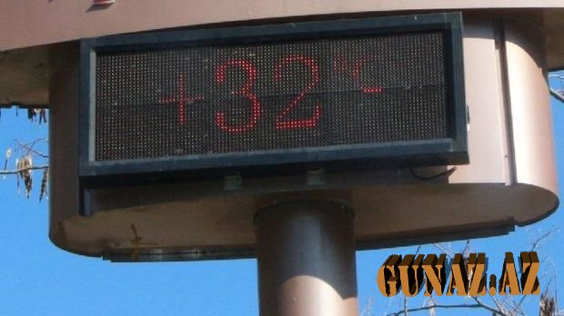 Türkiyədə 32 dərəcə temperatur qeydə alındı