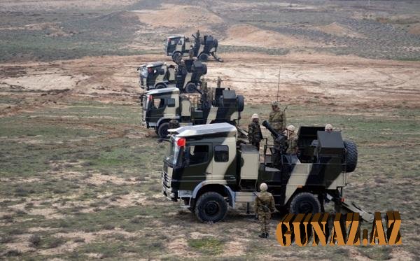 Ordumuzun minaatan batareyaları təlimə başladı - Video