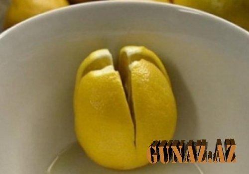 Limonu 4 yerə bölüb otağınıza qoyun: Bu, sizin həyatınızı xilas edəcək