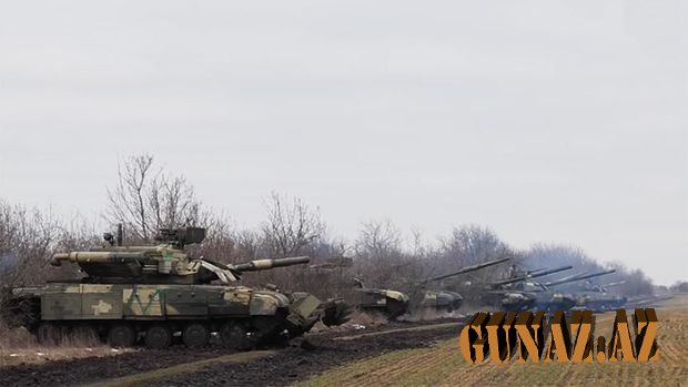 Ukrayna Krımla sərhəddə hərbi təlimlərə başladı