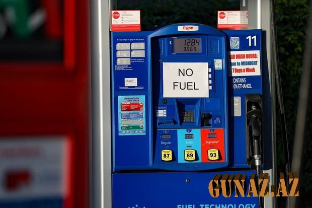 ABŞ-ın bəzi ştatlarında benzin ehtiyatı tükəndi