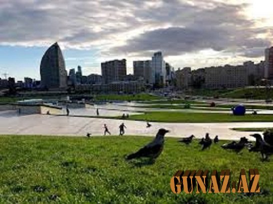 Hava dəyişkən buludlu, yağmursuz keçəcək