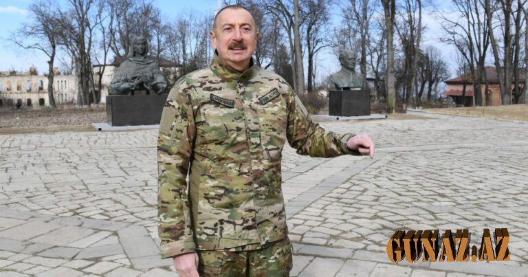 Prezident Ağdamda Şahbulaq qalasında olub - YENİLƏNDİ