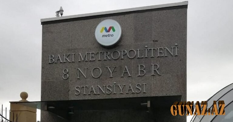 Metronun “8 Noyabr” stansiyası istifadəyə verildi
