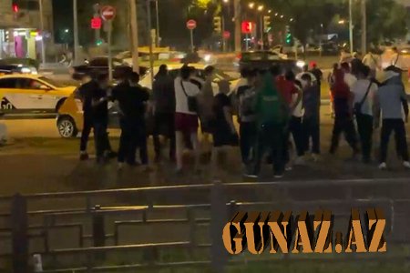 Moskvada azərbaycanlı və ermənilərin iştirakı ilə kütləvi dava - 102 nəfər saxlanıldı