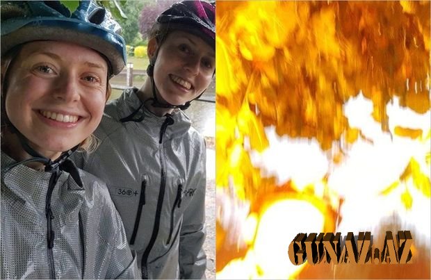 Yağışlı havada selfi çəkən gəncləri ildırım vurdu – FOTO