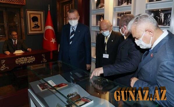 Ərdoğan Kiprdə MHP qurucusunu ZİYARƏT ETDİ