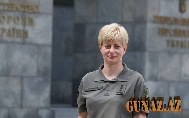 Ukrayna ordusunda ilk dəfə qadın komandan təyin edilib