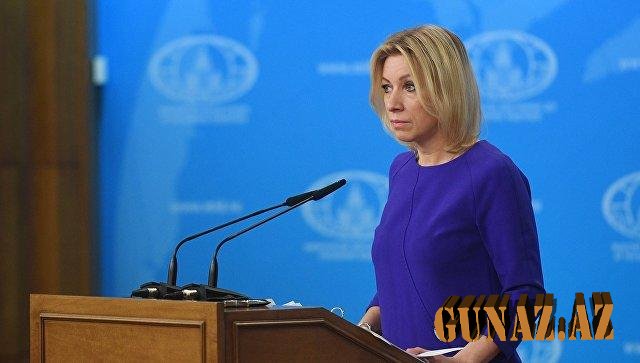 Onları hər şey sarsıdır... - Zaxarova