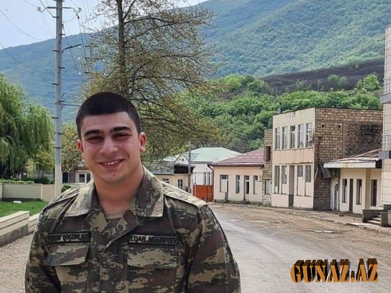 İlqar Mirzəyevin oğlu hərbi xidmətə yola düşdü
