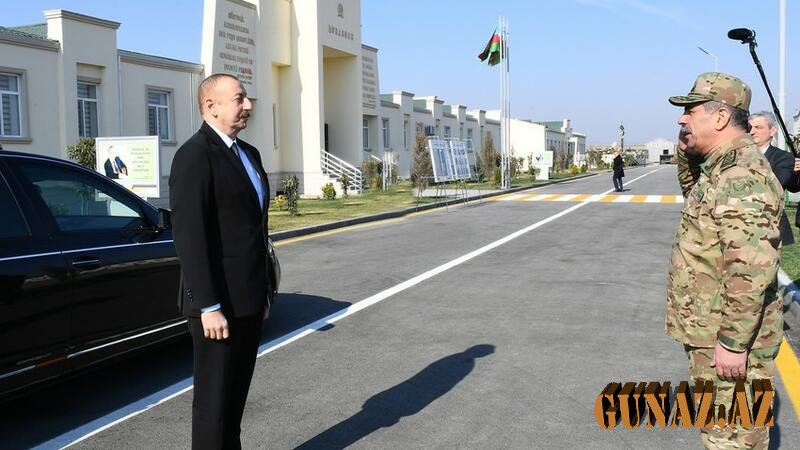 Prezident Kəlbəcərdəki N saylı hərbi hissədə yaradılan şəraitlə maraqlanıb