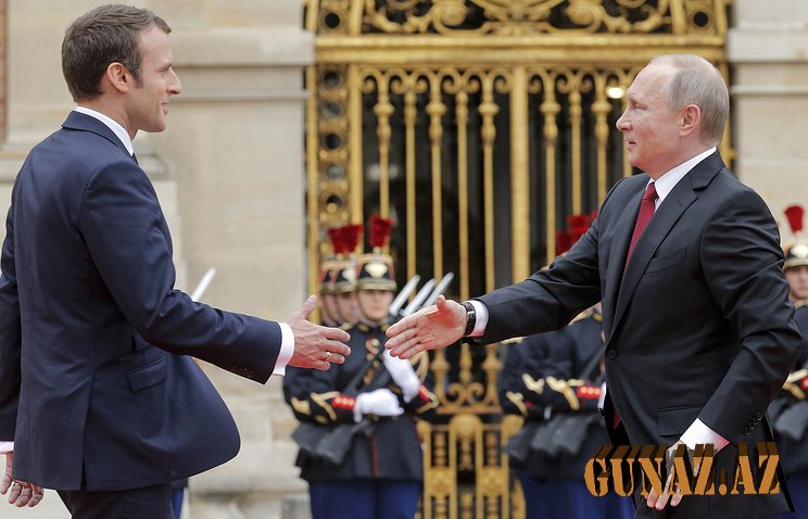 Putin və Makron Qarabağı müzakirə etdi