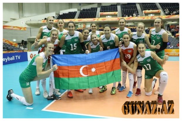 Qadın voleybolçularamız Avropa çempionatına məğlubiyyətlə başlayıb