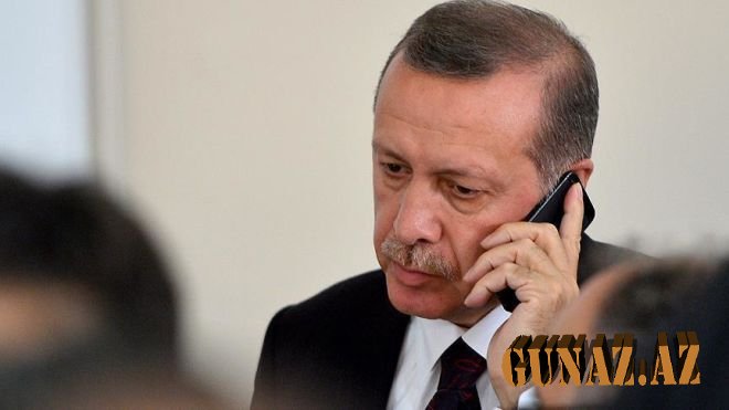 Ərdoğan daha bir ölkə lideri ilə danışdı