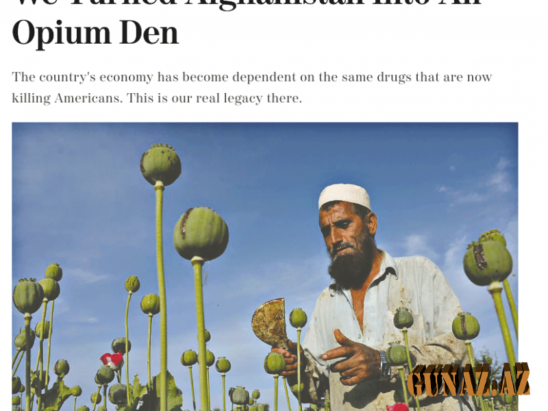 Əfqanıstanla bağlı dəhşətli faktlar üzə çıxdı