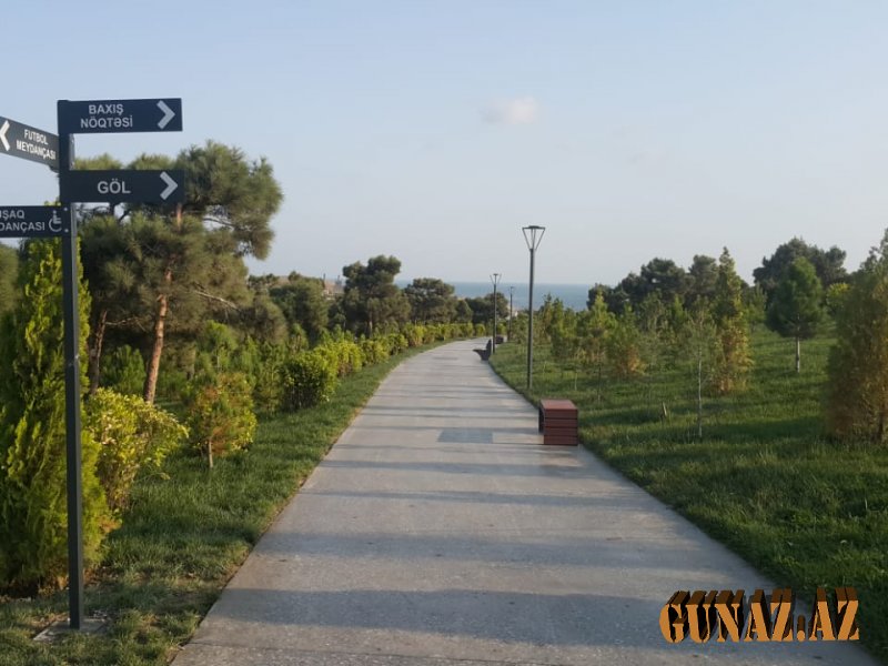 Prezident və xanımı "Kənclik" parkının AÇILIŞINDA