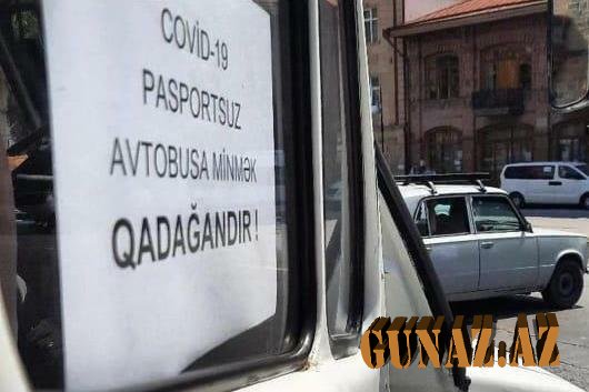 İctimai nəqliyyatda korona pasportu tələb olunur?