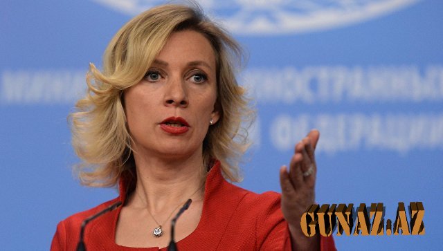 Zaxarovadan Ukrayna ilə bağlı ilginc bənzətmə