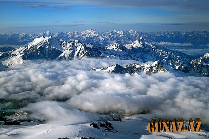 Şimali Qafqaza qar yağdı