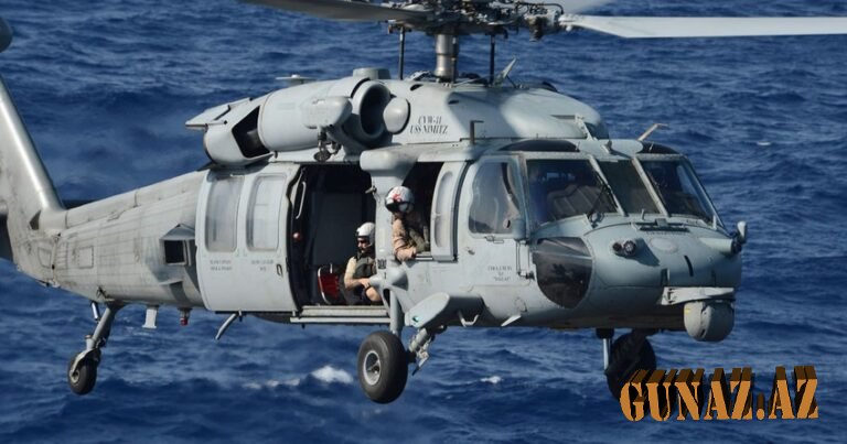 ABŞ-ın Hərbi Dəniz Qüvvələrinin helikopteri qəzaya uğrayıb, ölənlər var