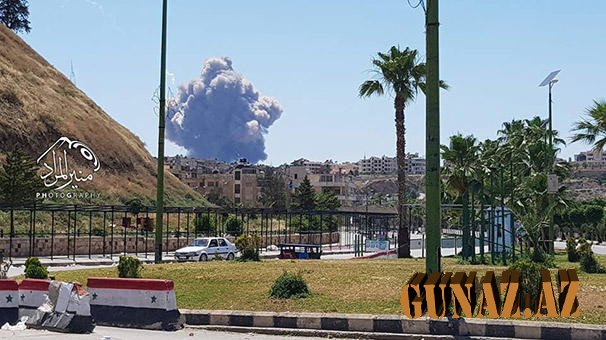 İranın Suriyadakı bazası bombardman edildi