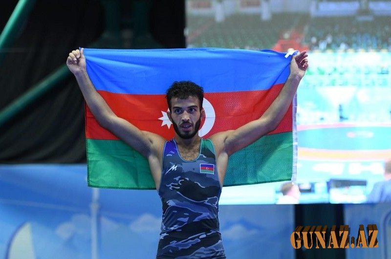 Güləşçimiz qızıl medal qazandı