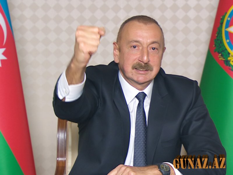 Hamı bir şüarla yaşayırdı- Öldü var döndü yoxdur- İlham Əliyev