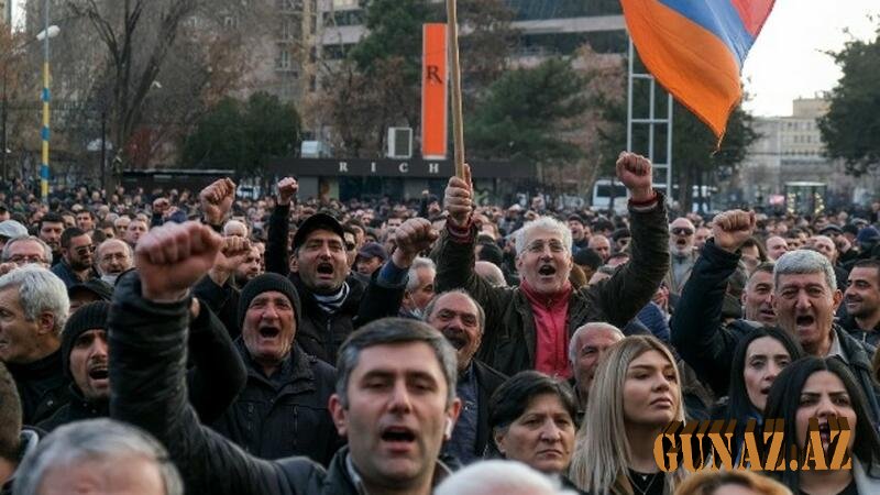 Ermənistanda Paşinyan əleyhinə aksiyalar başlayacaq