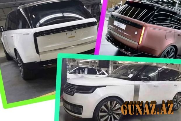 Yeni "Range Rover" in fotoları internetə sızdı
