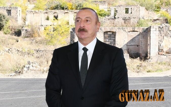 Prezident bəyan etdi: Qubadlının baş planı hazırlanır