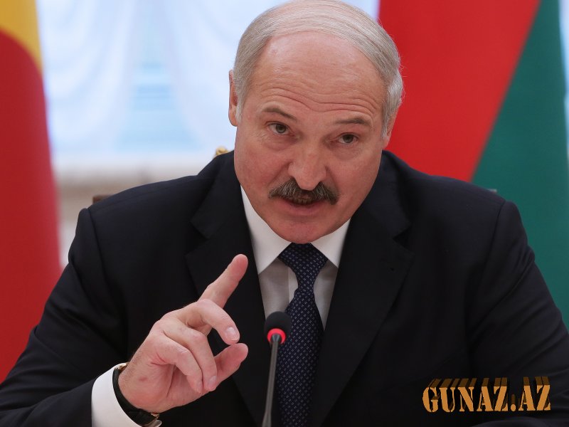 Lukaşenko: Belarusa diversiya hücumu hazırlanır