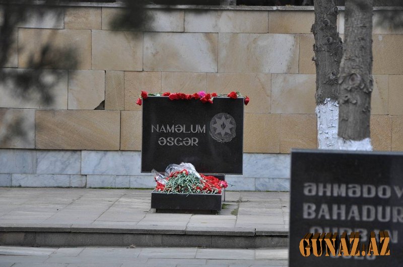 Naməlum şəhid qəbirləri ilə bağlı yeni xəbər