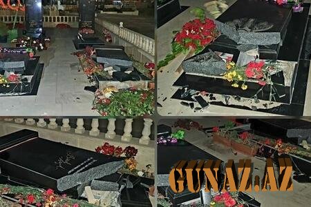 Küləyin dağıtdığı şəhid məzarı ilə bağlı açıqlama