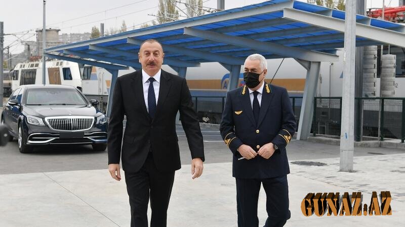 İlham Əliyev açılışda