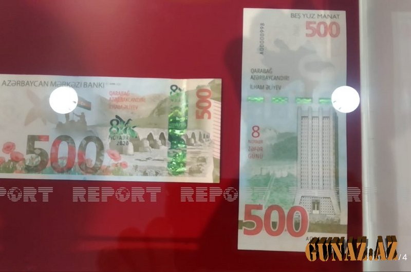 Azərbaycanda 500 manatlıq pullar dövriyyəyə buraxılır