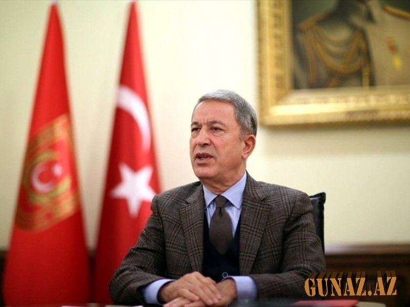 Hulusi Akar Bakıdan mesaj verdi