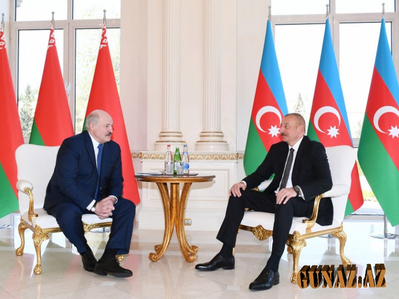 İlham Əliyev və Lukaşenko arasında telefon danışığı olub