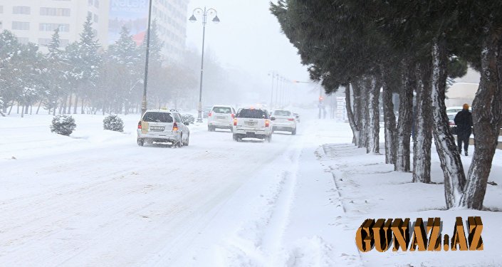 Bakıya güclü qar yağacaq- Bu günün havası
