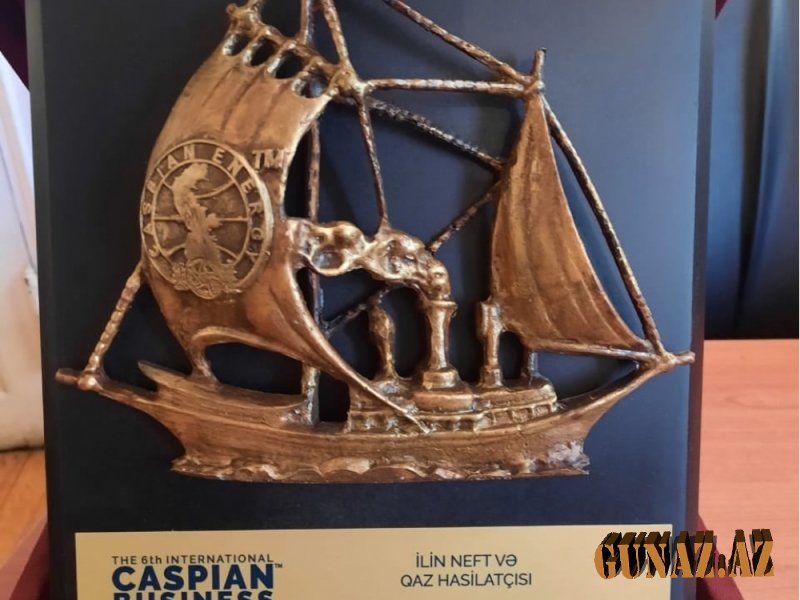 "Azneft" İB "Caspian Business Award 2021" mükafatı ilə təltif olunub