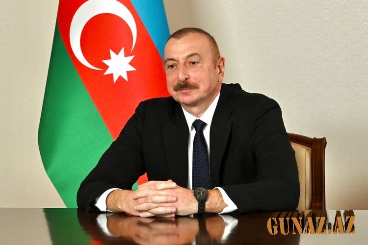 İlham Əliyev Tağıyev abidəsinin açılışında