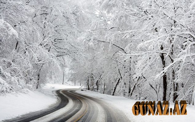 Bu ərazilərə qar yağdı- Faktiki hava