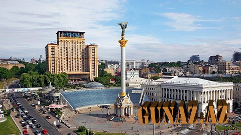 Kiyevdə Təhlükəsizlik Xidmətinin binası yaxınlığında atışma...