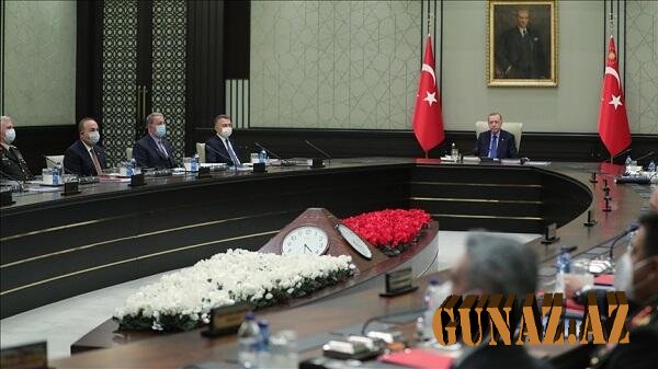 Türkiyə TŞ toplandı: Ermənistan müzakirə olundu