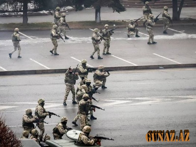Almatıda yenidən atışma başlayıb