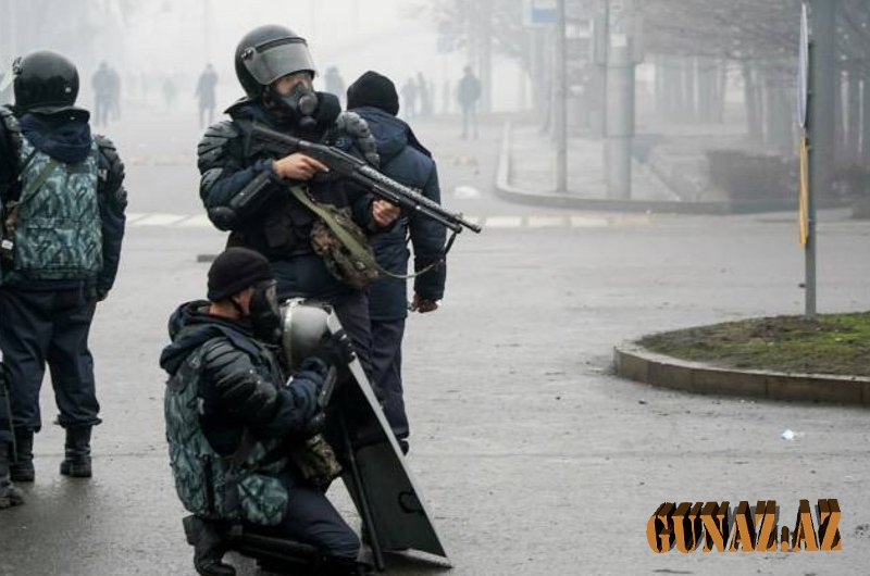 Almatı şəhərində yenidən atışma başlayıb