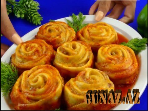 "Tənbəl" mantısı- Resept