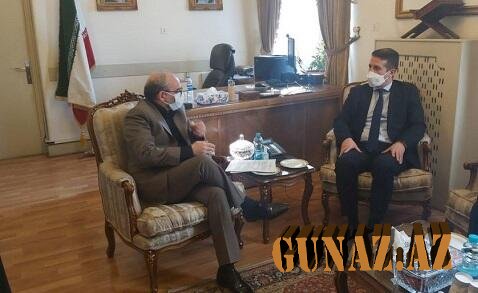 Səfirimiz İran XİN başçısı ilə görüşdü