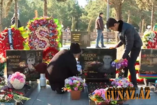 Sumqayıt sakini hərgün şəhidlərin məzarını təmizləyir- VİDEO