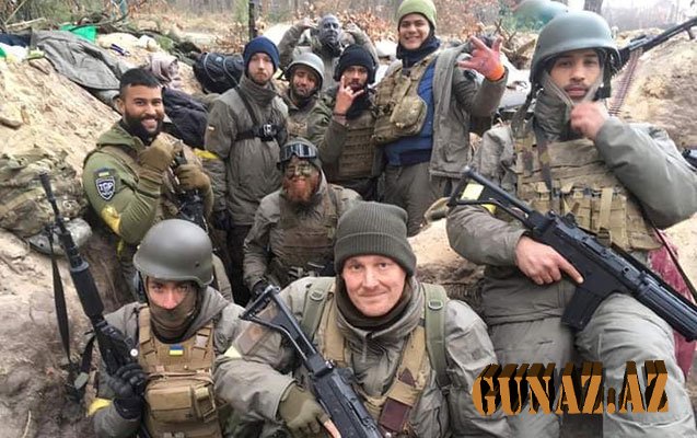 Beynəlxalq Legionun ilk könüllüləri Kiyev ətrafı mövqelərdədir
